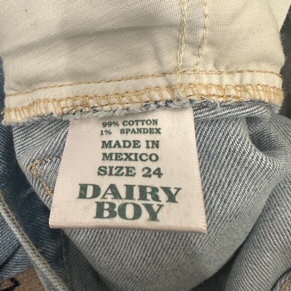 Dairy Boy Light Wash Relaxed Straight Leg Comfort Denim - Picture 7 of 9